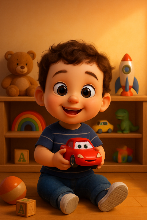 BENICIO APRENDE A CUIDAR SUS JUGUETES