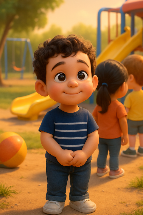 BENICIO APRENDE A ESPERAR SU TURNO