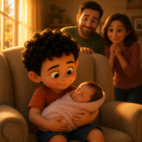 BENICIO SE CONVIERTE EN HERMANO MAYOR