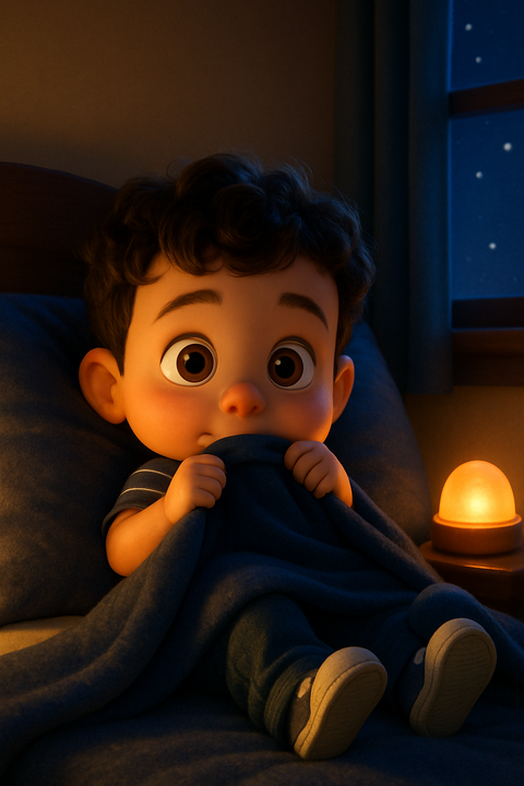 BENICIO TIENE MIEDO A LA OSCURIDAD