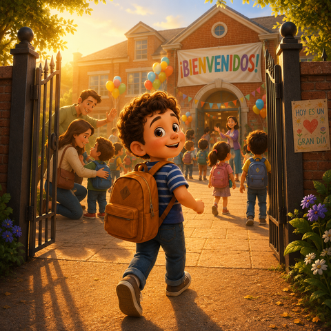 BENICIO Y EL GRAN DÍA DE ESCUELA