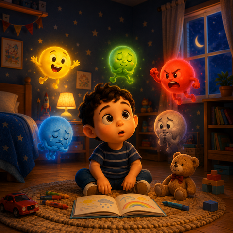 BENICIO Y LAS EMOCIONES DE COLORES